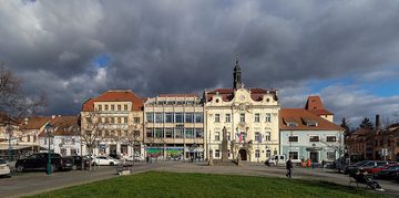 Beroun, Husovo náměstí, 2025