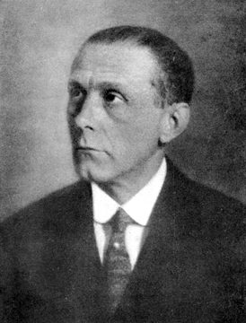 Adolf Loos na snímku z roku 1920
