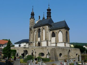 Kaple Všech svatých s kostnicí, hřbitovní (Sedlec), Sedlec, 2012