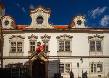 The Grand Prior's Palace in the Lesser Town, seat of the Grand Priory of Bohemia