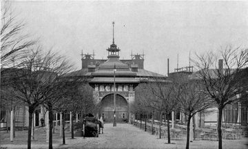 The Uranie Theatre in Holešovice, published 1907