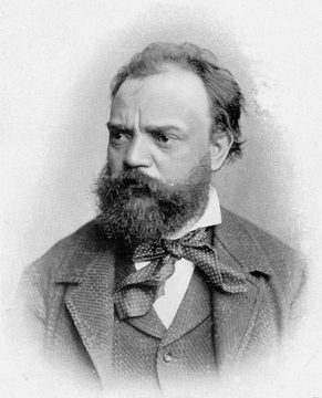 Antonín Dvořák na snímku z roku 1882