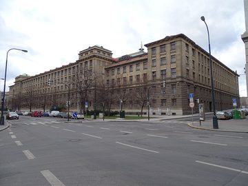 Ministry of Transport – building, 2016