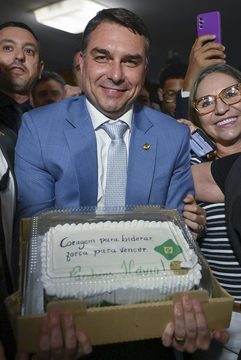 Flávio Bolsonaro in a 2026 photograph