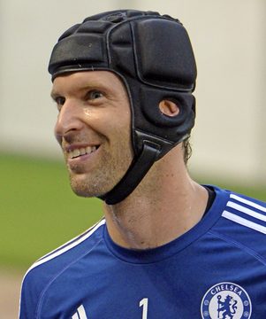 Petr Čech na snímku z roku 2013