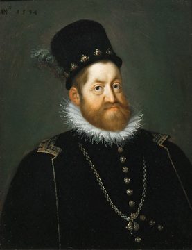 Rudolf II. na snímku z roku 1594