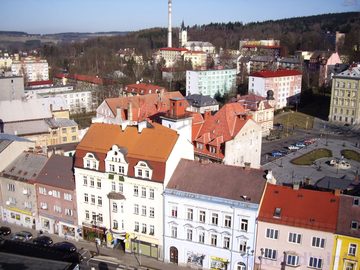 Centrum města Aš, Česká republika, 2008