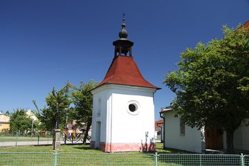 Kaple svatého Václava. Obec Dynín, okres České Budějovice, Česko, 2011