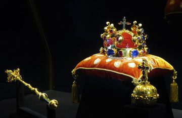 The Czech Crown Jewels on display in May 2016