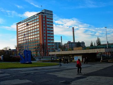 Baťa's Skyscraper (Building 21) on Náměstí Práce