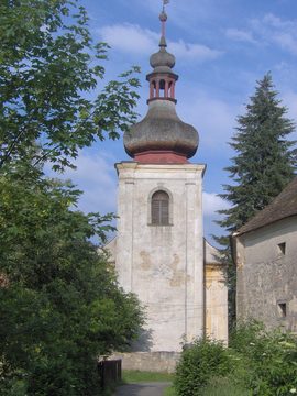 Kostel svatého Václava v Kadově v okrese Strakonice, 2007