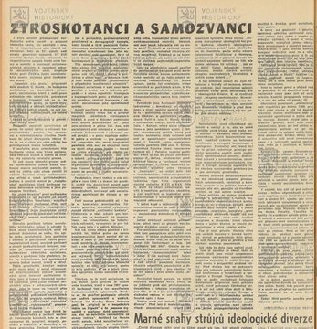 Snímek z publikace Vojenský historický ústav Praha