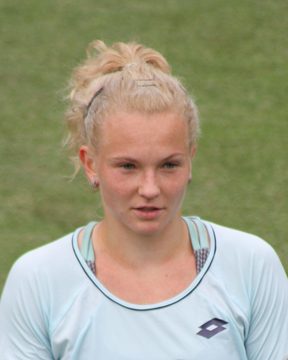 Kateřina Siniaková na snímku z roku 2021