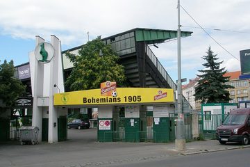 Vstup na stadion Bohemians ve Vršovicích („Ďolíček“), 2009