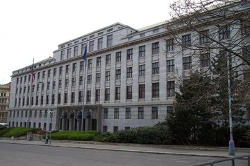 Ministerstvo zemědělství v Praze. Těšnov / nábřeží Ludvíka Svobody, 2006