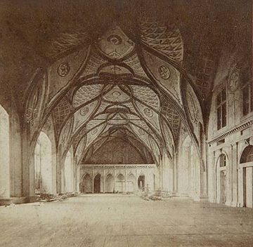 Vladislavský sál im Alten Königspalast, 1870