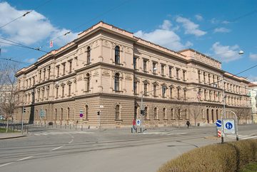 The Constitutional Court building, formerly the Moravian Diet, 2009